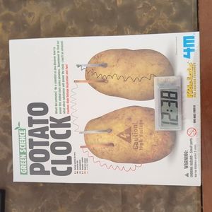 New Green Science Potato Clock